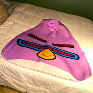 Angry Birds Costume Lazer Bird for Kid or Adult, Purple
